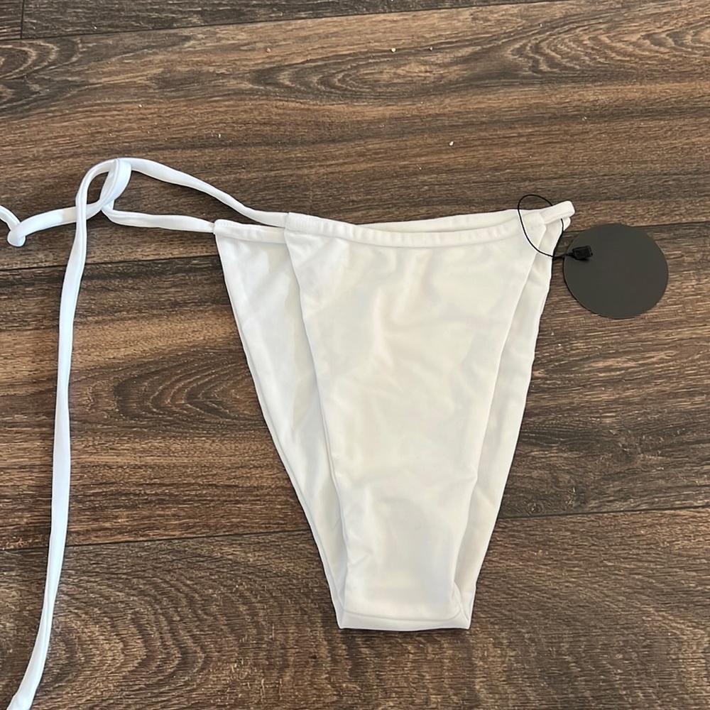 White Bikini Bottoms